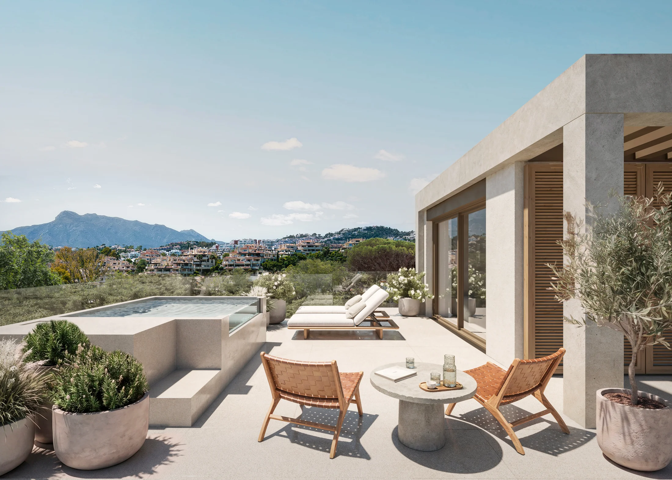 The penthouses